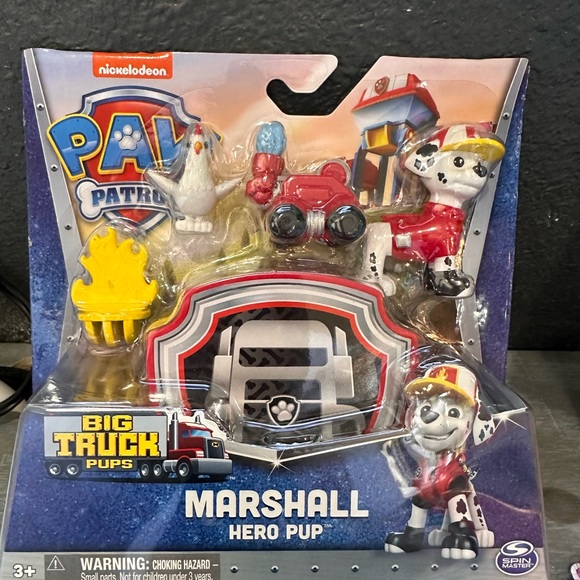 Paw Patrol ACTION PACK PUP & BADGE MARSHALL | Duty Free | BestValue